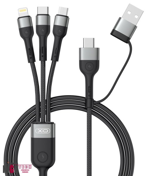 xo-nb254-6-i-1-usb-ausb-c-til-2xusb-cmicrousblightning-kabel-12m-sort-1